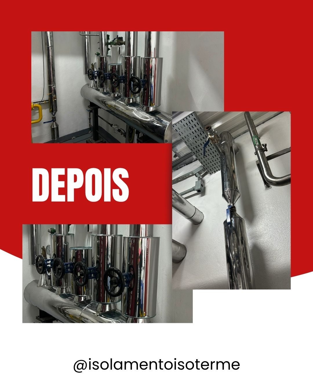 Revestimento técnico em aço inox e alumínio